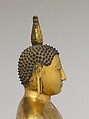 Buddha Seated in Meditation, Copper alloy with gilding, Sri Lanka. western regions
