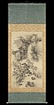 Landscape with Waterfall, Nakabayashi Chikutō (Japanese, 1776–1853), Hanging scroll; ink on paper, Japan