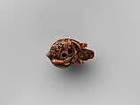 Boar and Grasses, Wood, Japan