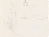 Hangzhou Scenery, Xie Zhiliu Chinese, Sheet from a sketchbook; pencil on paper, China
