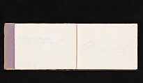 Flower, Plant and Landscape Sketches from Life, Xie Zhiliu (Chinese, 1910–1997), One bound, navy fabric-covered volume; ink, pencil on paper, China