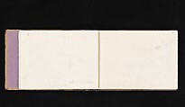 Flower, Plant and Landscape Sketches from Life, Xie Zhiliu (Chinese, 1910–1997), One bound, navy fabric-covered volume; ink, pencil on paper, China