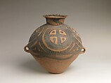 Jar (Guan), Earthenware with painted decoration, China