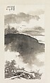 Landscape in the Style of Liang Kai, Xie Zhiliu Chinese, Hanging scroll; ink on paper, China