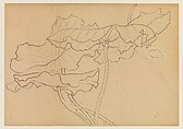 Lotus Studies, Xie Zhiliu (Chinese, 1910–1997), Drawings from a set of eighteen sheets; pencil and ink on paper, China