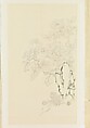 Peonies, Asters, and Rock, Xie Zhiliu Chinese, Drawing mounted as a hanging scroll; ink on paper, China