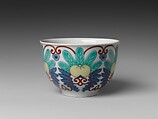 Cup, Porcelain with underglaze blue and overglaze enamels (Hizen ware, Nabeshima type), Japan
