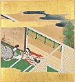 The Tale of Genji (Genji Monogatari), Formerly attributed to Tosa Mitsusada (Japanese, 1738–1806), Set of twenty-four album leaves; ink, color, and gold on paper, Japan