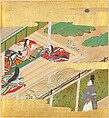 The Tale of Genji (Genji Monogatari), Formerly attributed to Tosa Mitsusada (Japanese, 1738–1806), Set of twenty-four album leaves; ink, color, and gold on paper, Japan