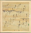 The Tale of Genji (Genji Monogatari), Formerly attributed to Tosa Mitsusada (Japanese, 1738–1806), Set of twenty-four album leaves; ink, color, and gold on paper, Japan