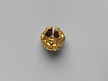Rod Finial Clip with Deity Surrounded By  Sekti Motif, Gold, Indonesia (Java)