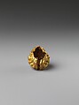 Rod Finial Clip with Deity Surrounded By  Sekti Motif, Gold, Indonesia (Java)
