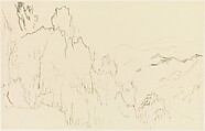 Landscape Sketches, Xie Zhiliu (Chinese, 1910–1997), Drawing; twenty-two unmounted sheets; ink on paper, China