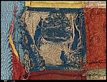 Patchwork of Woven Textiles, Plain weave silk; silk satin brocade with metal thread; silk satin, China