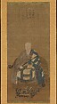 Portrait of Kyūzan Sōei, Hanging scroll; ink and color on silk, Japan
