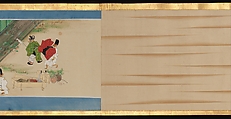 Tale of a Strange Marriage (Konkai Zoshi), Ukita Ikkei (Japanese, 1795–1859), Handscroll; ink and color on paper, Japan