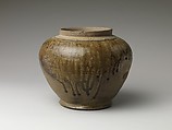 Urn, Stoneware with natural ash glaze (Sue ware), Japan