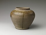 Urn, Stoneware with natural ash glaze (Sue ware), Japan