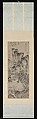 Farewell by a Stream on a Clear Day, Zhao Yuan (Chinese, active ca. 1350–75), Hanging scroll; ink on paper, China