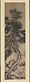 Dragon pine, Wu Boli (Chinese, active late 14th–early 15th century), Hanging scroll; ink on paper, China