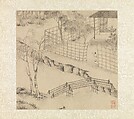 Garden of the Inept Administrator, Wen Zhengming (Chinese, 1470–1559), Album of eight leaves; ink on paper, China