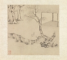 Garden of the Inept Administrator, Wen Zhengming (Chinese, 1470–1559), Album of eight leaves; ink on paper, China