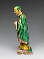 Par nirvana (death and transcendence of the Buddha) and attendant arhats, Qiao Bin (Chinese, active 1481–1507), Earthenware with polychrome glaze, China