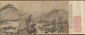 Joys of the Fisherman, Wang Fu (Chinese, 1362–1416), Handscroll; ink on paper, China