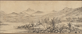 Joys of the Fisherman, Wang Fu (Chinese, 1362–1416), Handscroll; ink on paper, China