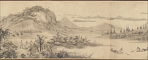 Joys of the Fisherman, Wang Fu (Chinese, 1362–1416), Handscroll; ink on paper, China