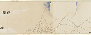 Flowers of the Four Seasons, After Sakai Hōitsu (Japanese, 1761–1828), Handscroll; ink and color on paper, Japan