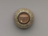 Censer, Stoneware with inlaid design (Yatsushiro ware), Japan