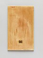 Tablet with Design for a Carpet, Ivory with pigment, China