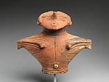 Dogū (Clay Figurine), Earthenware with cord-marked and incised decoration, Japan