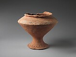 Jar, Earthenware with paint, Japan