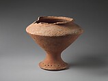 Jar, Earthenware with paint, Japan