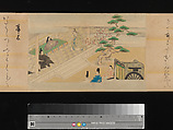 The Tale of Genji, Attributed to Kaihō Yūsetsu (Japanese, 1598–1677), Set of two handscrolls; ink and color on paper, Japan