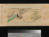 The Tale of Genji, Attributed to Kaihō Yūsetsu (Japanese, 1598–1677), Set of two handscrolls; ink and color on paper, Japan