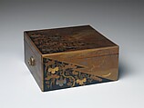 Stationery Box in Kōdaiji style, Gold- and silver-foil inlay, gold maki-e, on lacquered wood, Japan