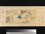 The Tale of Genji, Attributed to Kaihō Yūsetsu (Japanese, 1598–1677), Set of two handscrolls; ink and color on paper, Japan