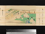 The Tale of Genji, Attributed to Kaihō Yūsetsu (Japanese, 1598–1677), Set of two handscrolls; ink and color on paper, Japan