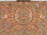 Daoist priest’s robe, Silk and metallic thread embroidery on satin, China