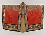 Daoist priest’s robe, Silk and metallic thread embroidery on satin, China