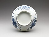 Dish with Design of Beans, Squash, and Eggplant, Porcelain with underglaze blue and overglaze enamels (Hizen ware, Nabeshima type) , Japan