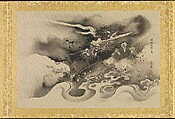 Album of Copies of Chinese Paintings, Kano Tsunenobu (Japanese, 1636–1713), Album of thirty paintings; ink and color on silk, Japan