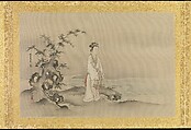 Album of Copies of Chinese Paintings, Kano Tsunenobu (Japanese, 1636–1713), Album of thirty paintings; ink and color on silk, Japan
