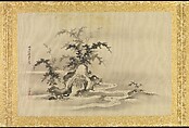 Album of Copies of Chinese Paintings, Kano Tsunenobu (Japanese, 1636–1713), Album of thirty paintings; ink and color on silk, Japan