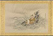 Album of Copies of Chinese Paintings, Kano Tsunenobu (Japanese, 1636–1713), Album of thirty paintings; ink and color on silk, Japan