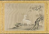 Album of Copies of Chinese Paintings, Kano Tsunenobu (Japanese, 1636–1713), Album of thirty paintings; ink and color on silk, Japan