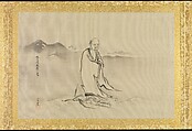 Album of Copies of Chinese Paintings, Kano Tsunenobu (Japanese, 1636–1713), Album of thirty paintings; ink and color on silk, Japan